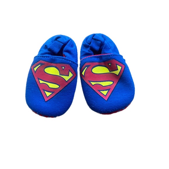 superman Other - Baby Crib Shoes- Superman